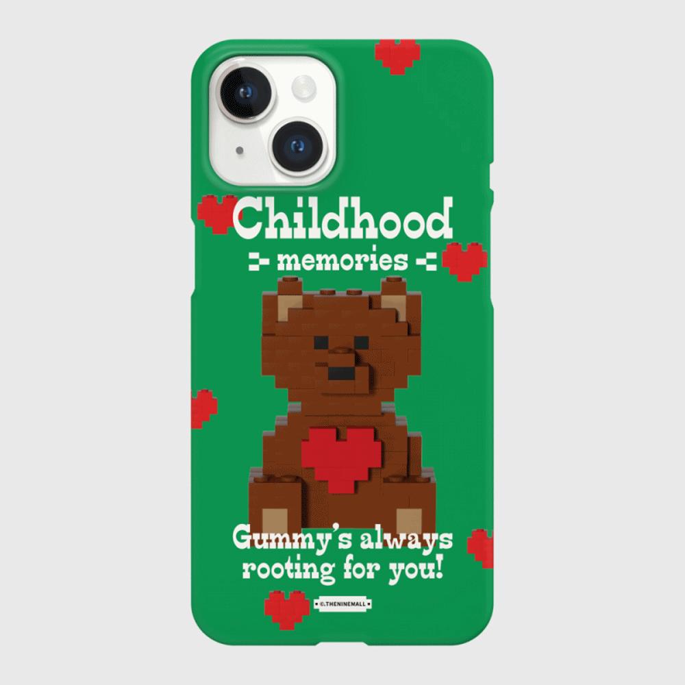 |THENINEMALL| Cube Gummy Hard Phone Case (2 types)