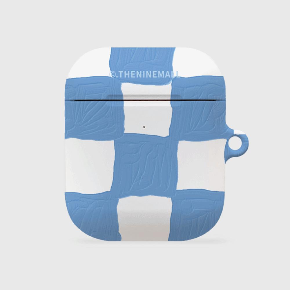 |THENINEMALL| Painting Checkerboard AirPods Hard Case