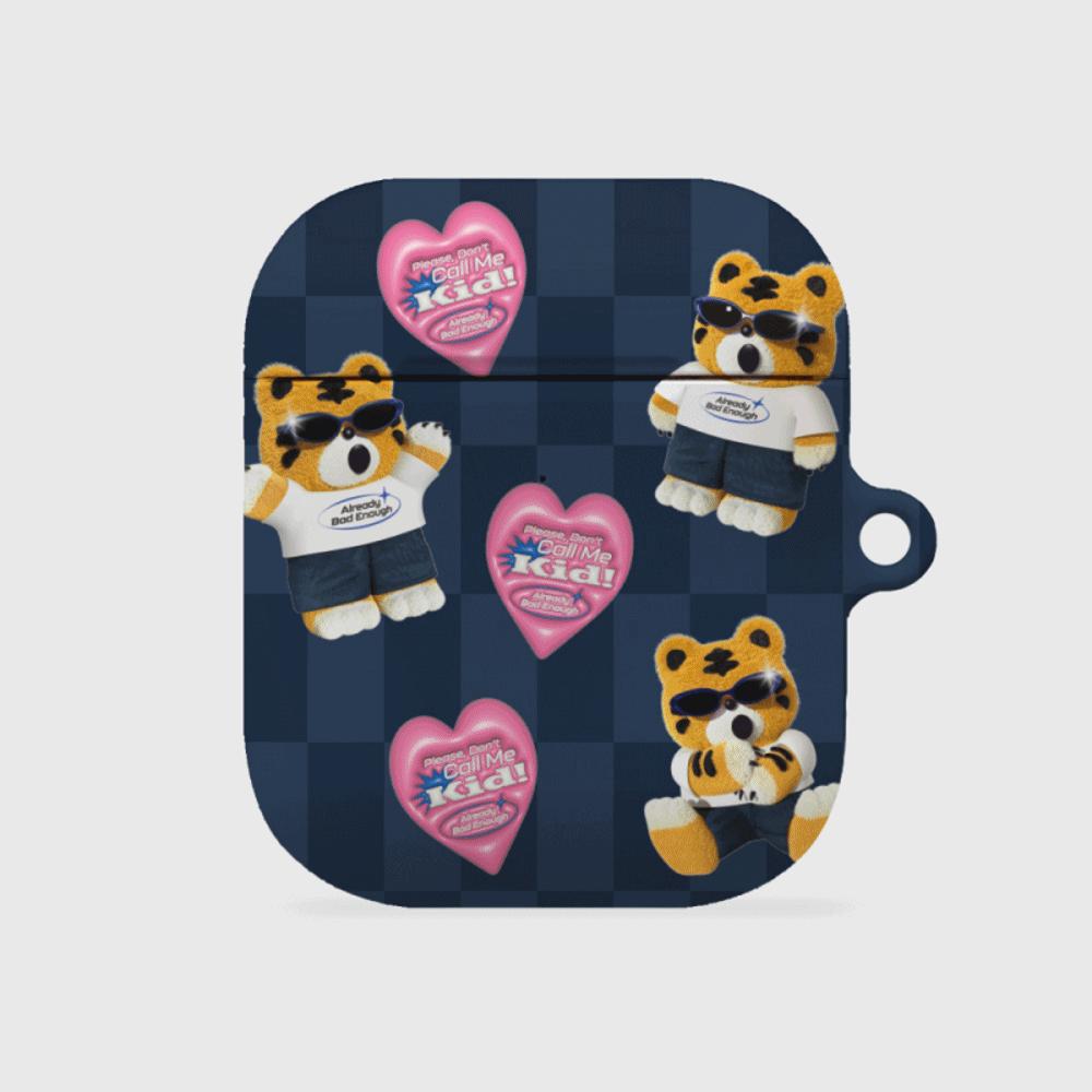 |THENINEMALL| Pattern Bad Hey Tiger AirPods Hard Case