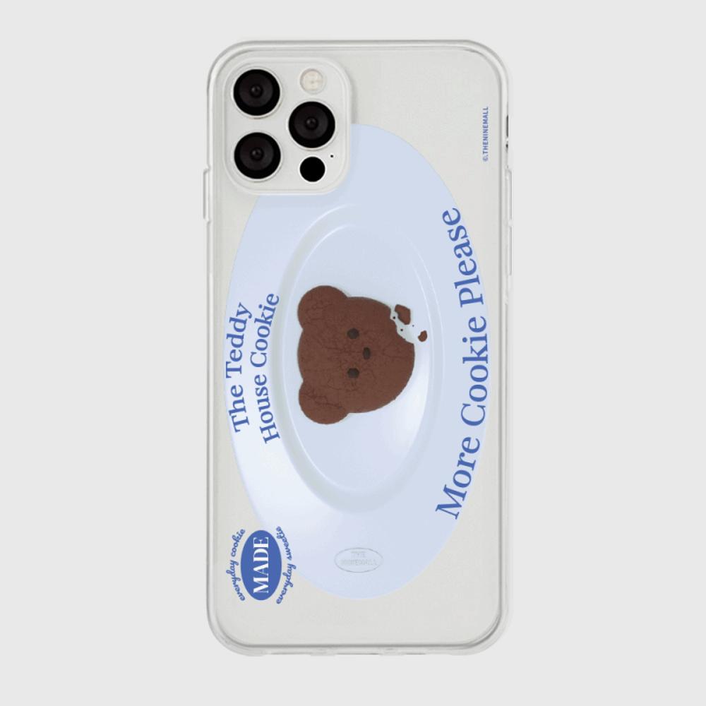 |THENINEMALL| 테디 쿠키하우스 Clear Phone Case (2 types)