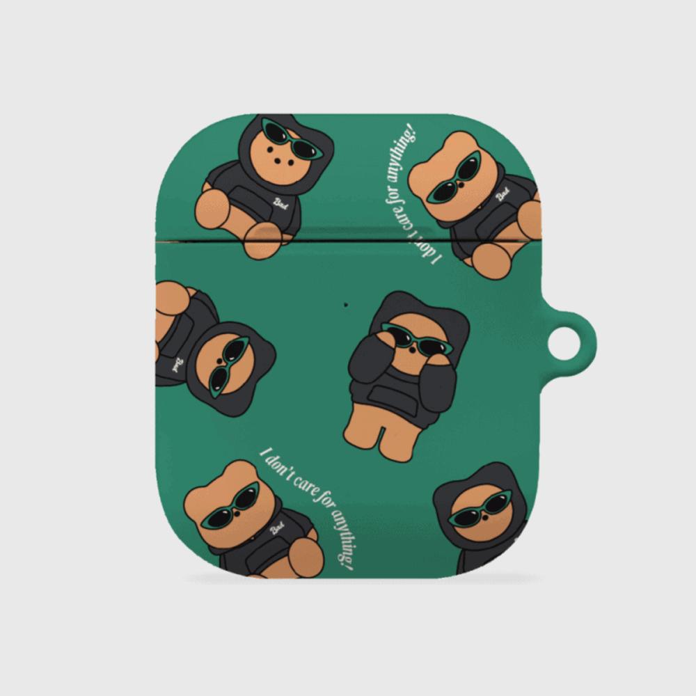 |THENINEMALL| Pattern Hoddie Gummy AirPods Hard Case