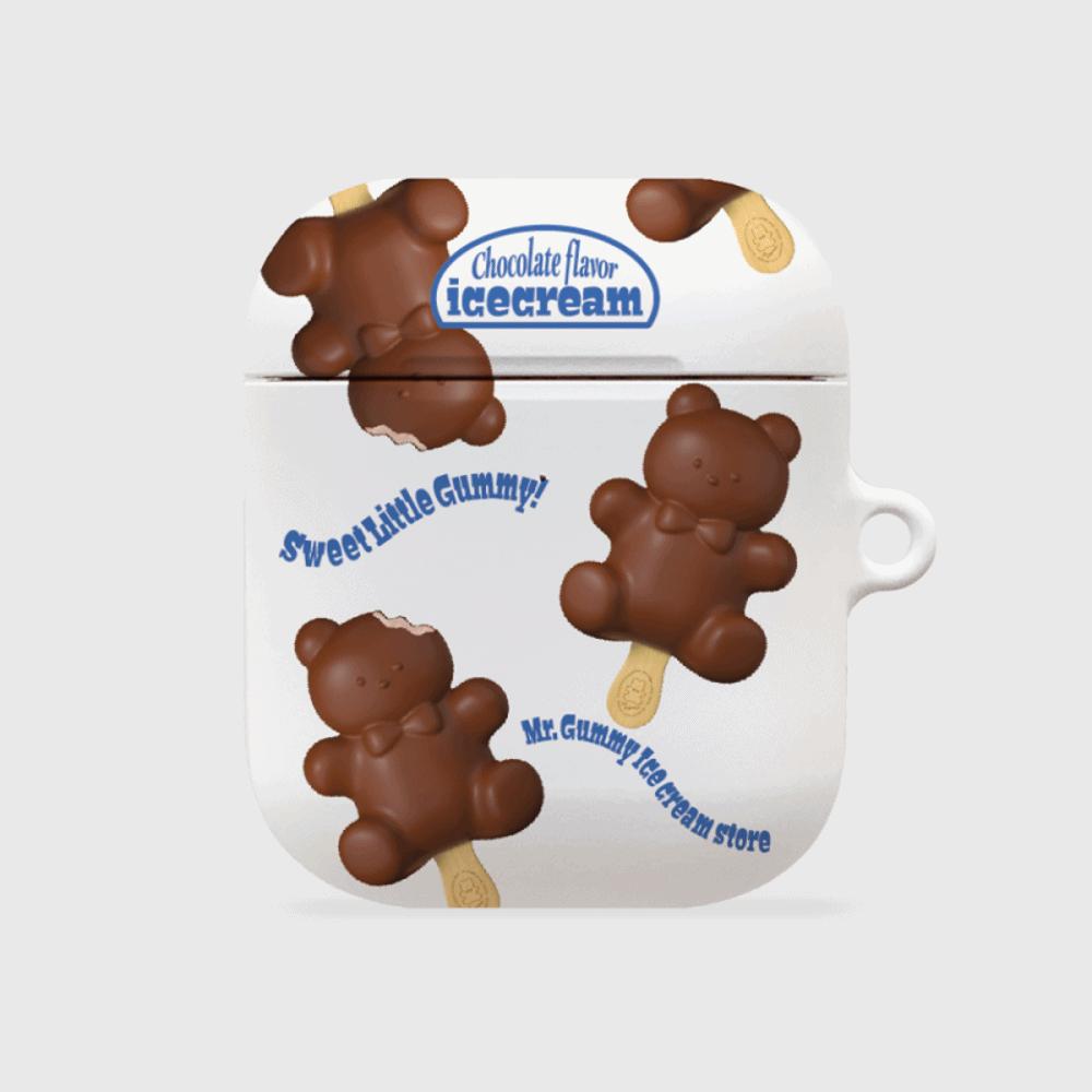 |THENINEMALL| Pattern Ice Cream Gummy AirPods Hard Case