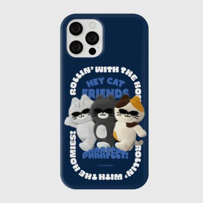 |THENINEMALL| Sunglasses Hey Cat Hard Phone Case (2 types)