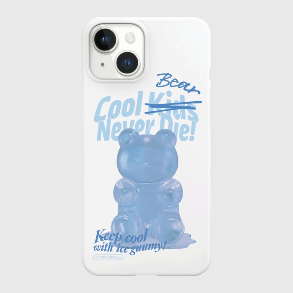 |THENINEMALL| Basic Ice Gummy Hard Phone Case (2 types)