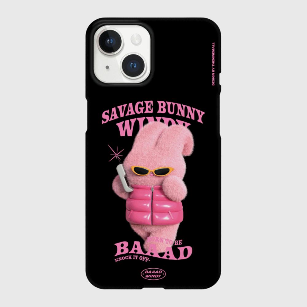 |THENINEMALL| Puffer Bad Windy Hard Phone Case (2 types)