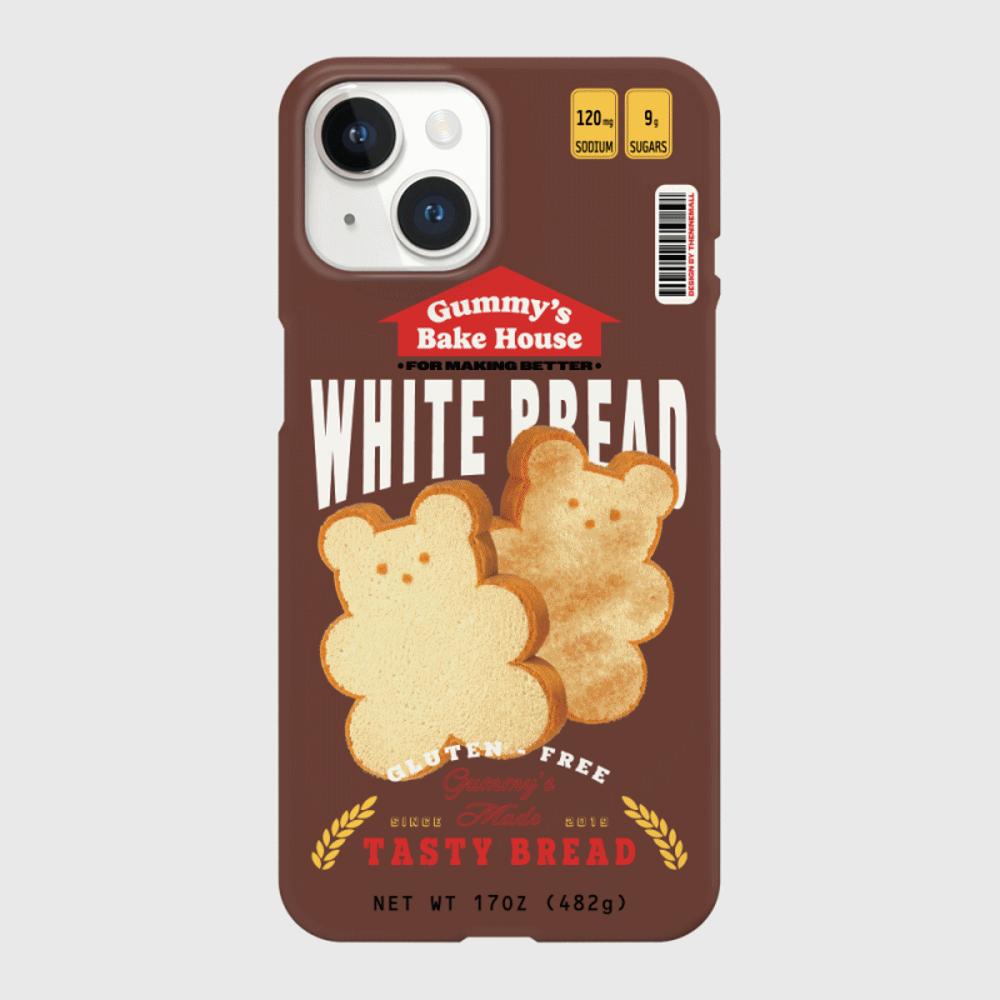 |THENINEMALL| Bread Gummy Hard Phone Case (2 types)