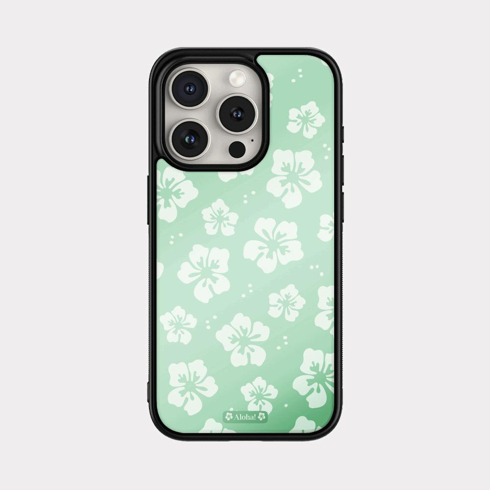 |Mademoment| Aloha Flower Design Bumper Phone Case