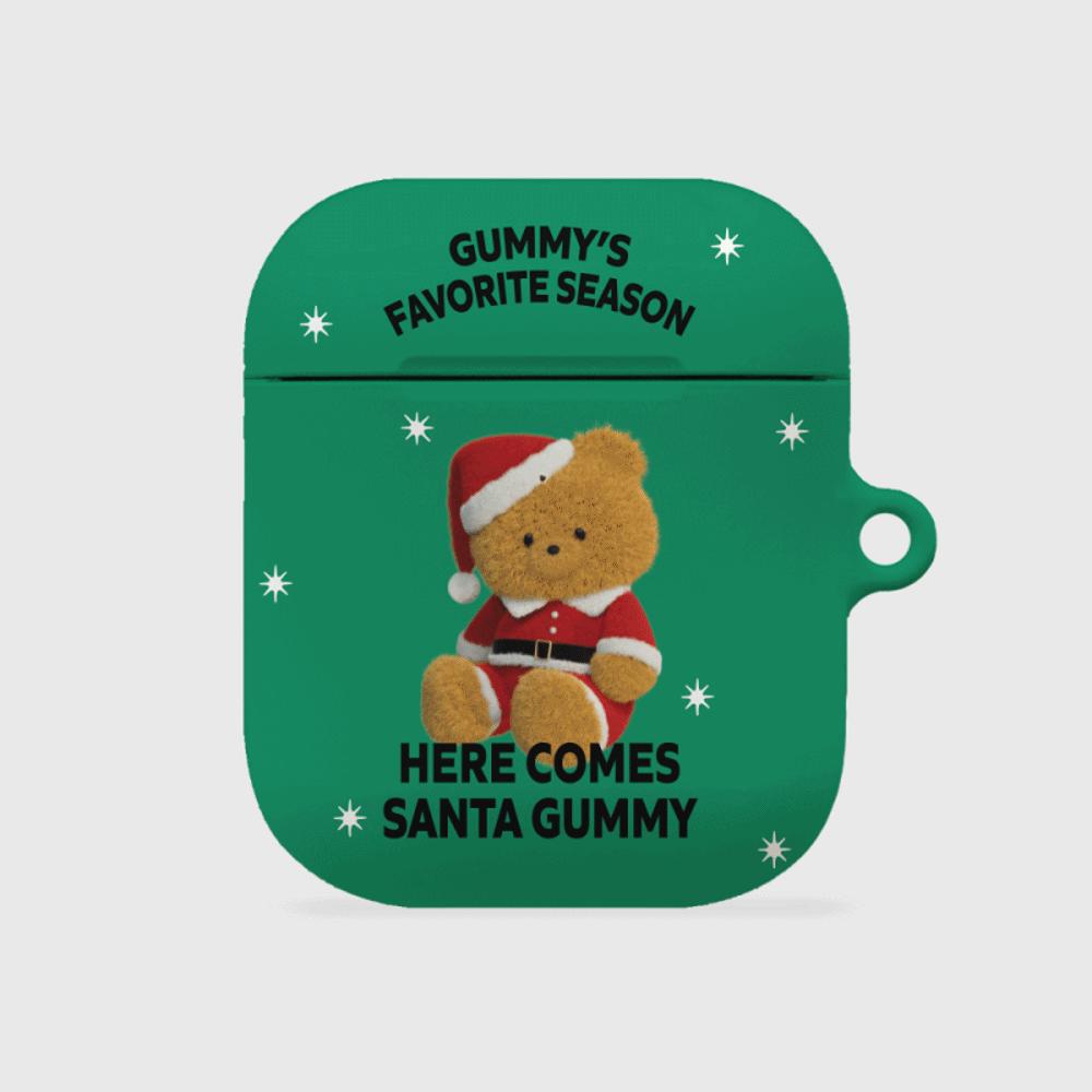 |THENINEMALL| Here Comes Santa Gummy AirPods Hard Case