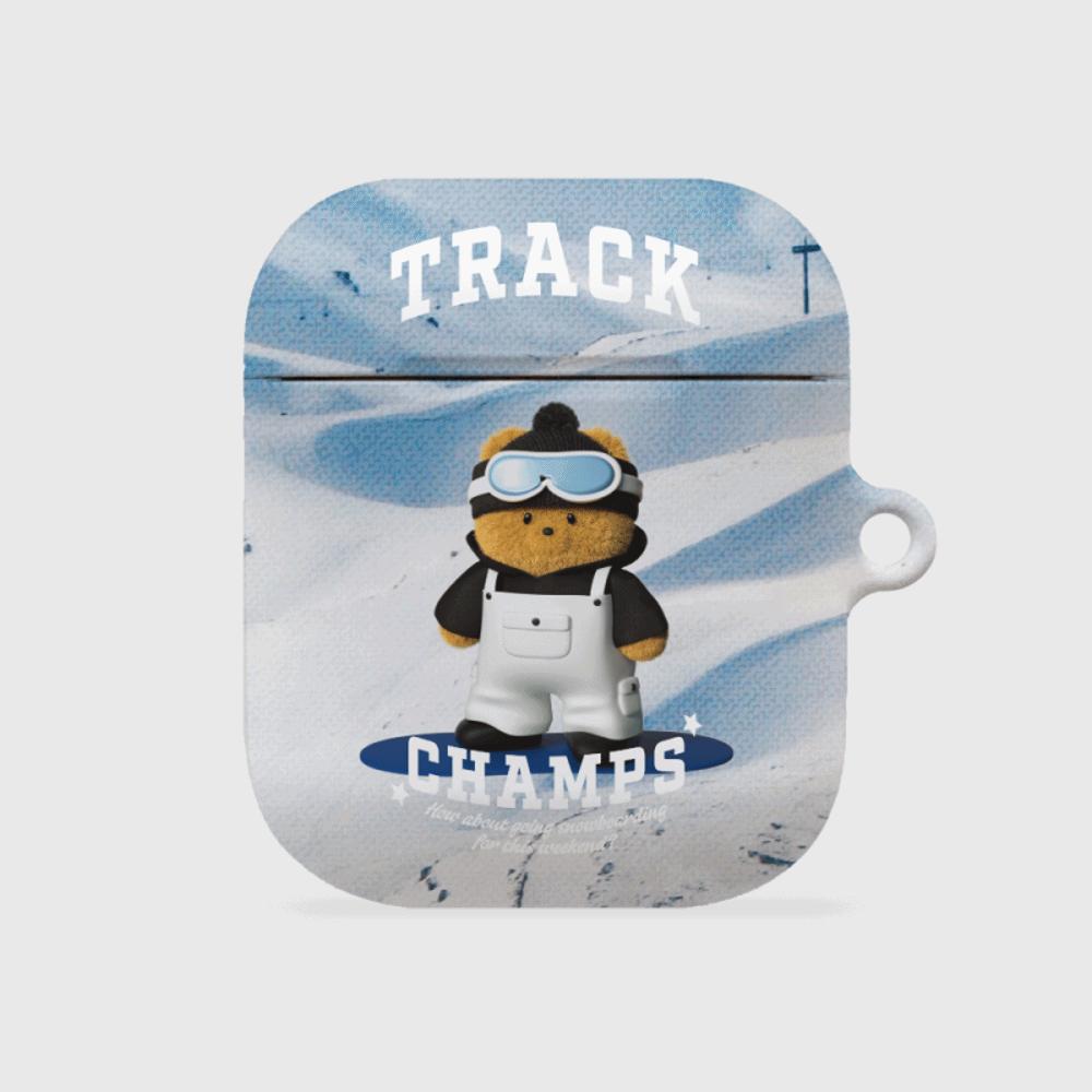 |THENINEMALL| Snowboarder Gummy AirPods Hard Case