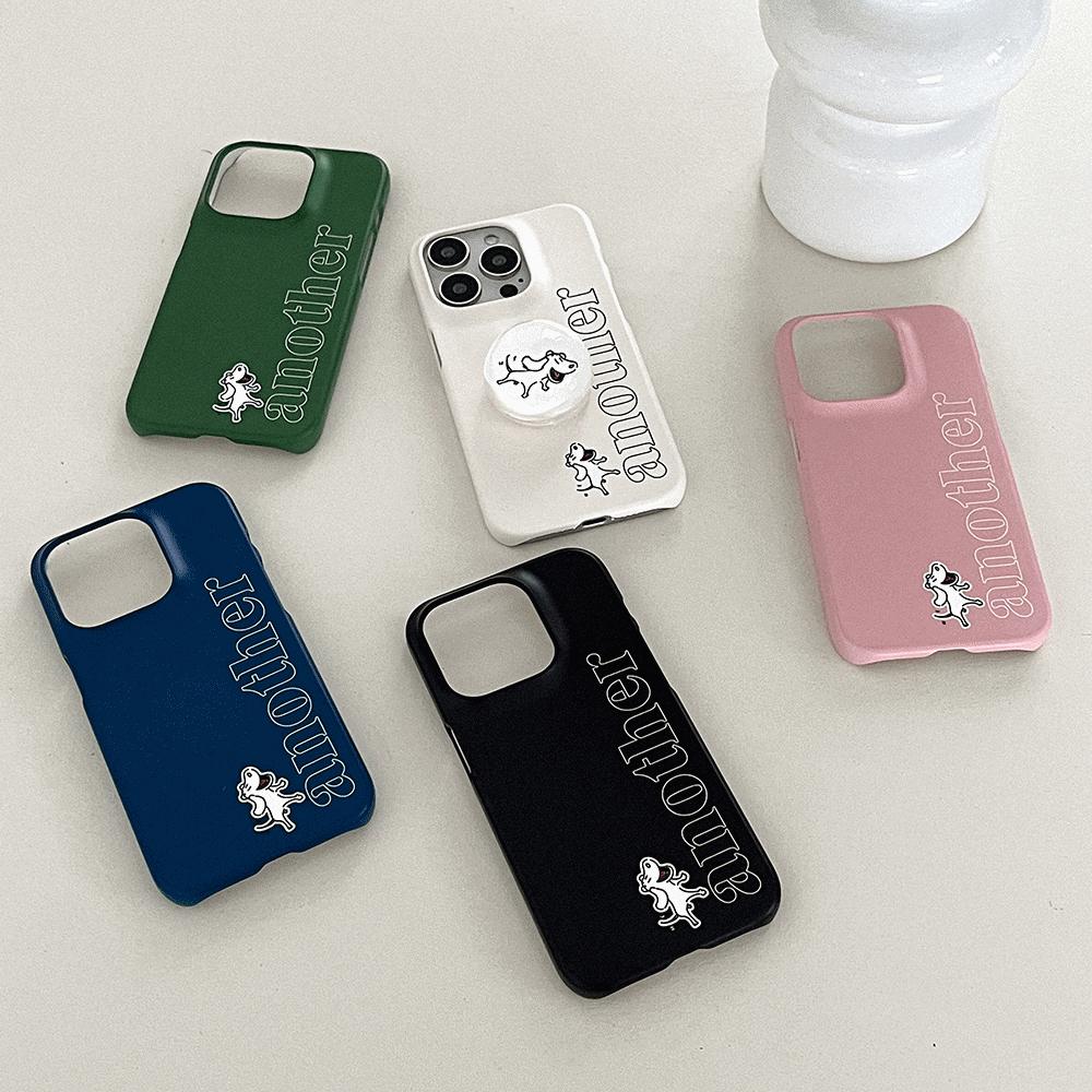 |Mademoment| Another Dog Line Design Phone Case