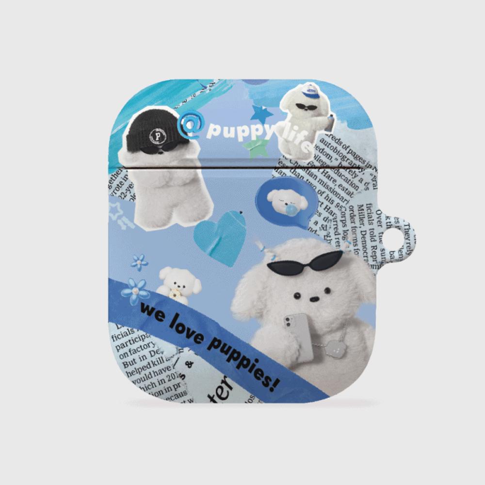|THENINEMALL| Puppy Collage AirPods Hard Case