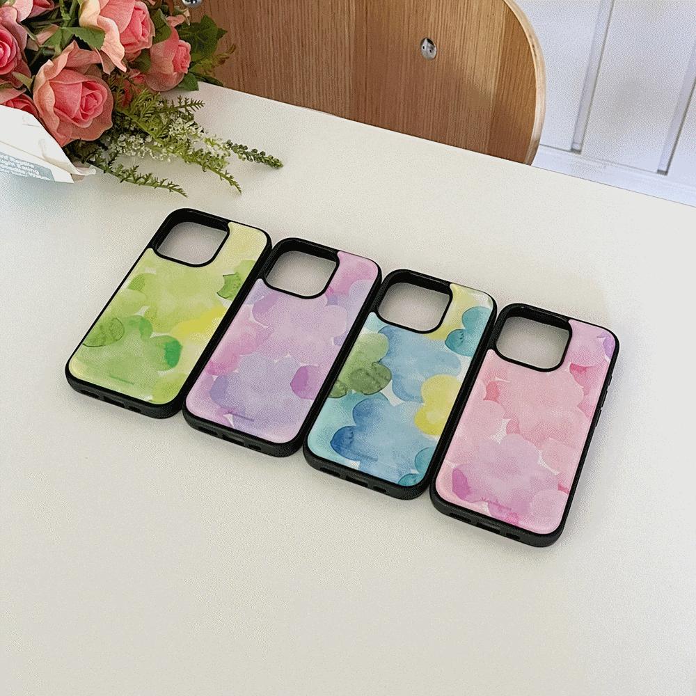 |Mademoment| Dreamy Pond Splash Design Bumper Phone Case