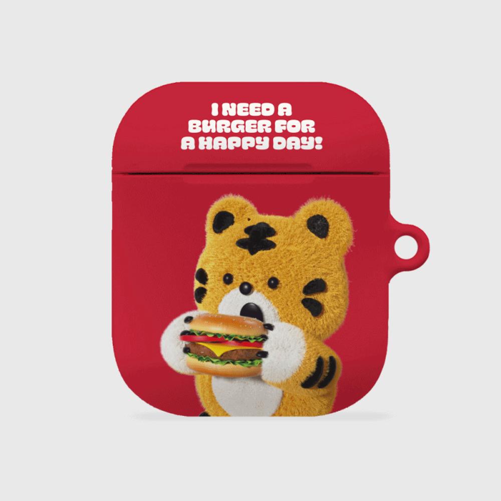 |THENINEMALL| Favorite Hamburger AirPods Hard Case