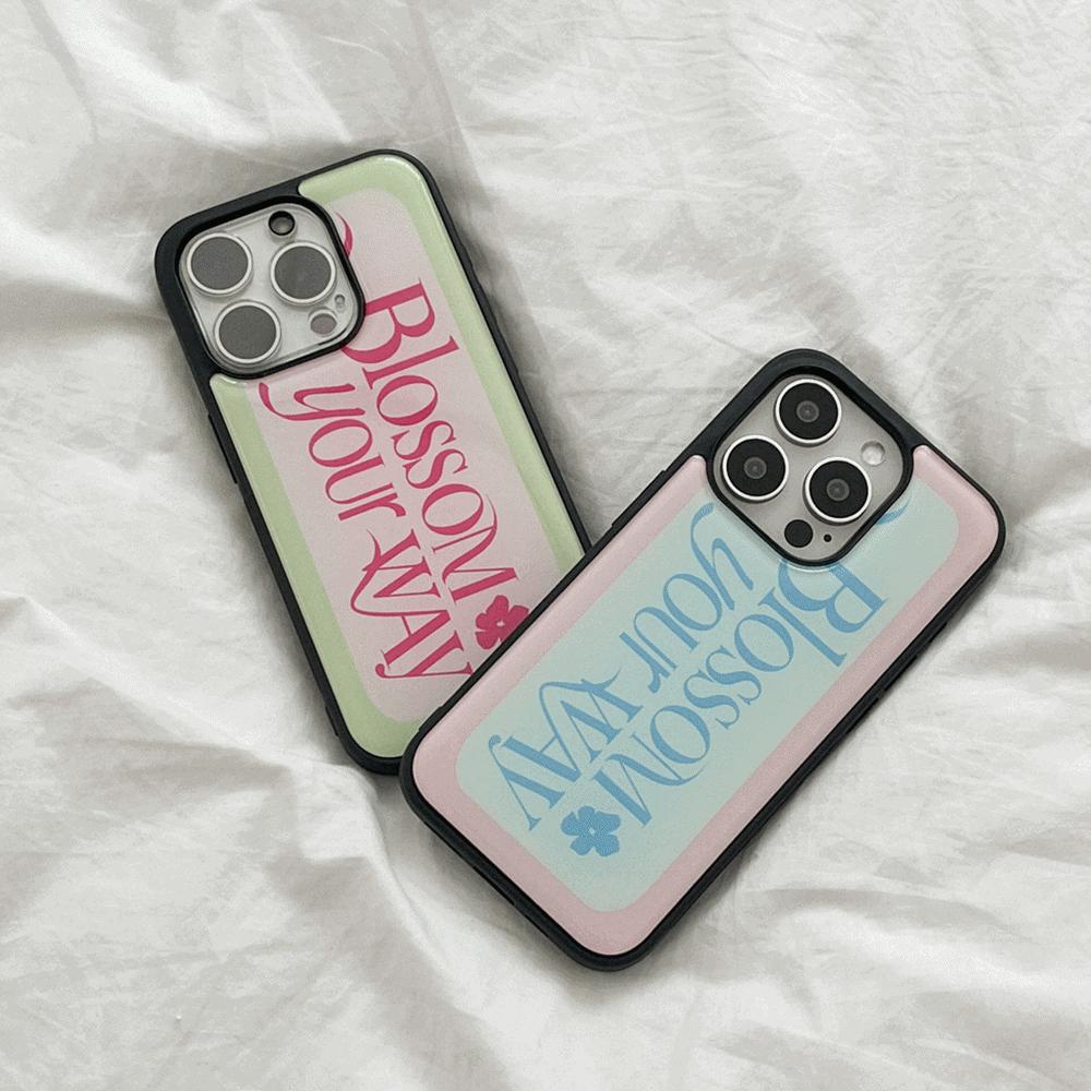 |Mademoment| Blossom Mood Design Bumper Phone Case