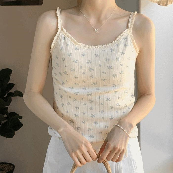 |98°C| Foren Flower Sleeveless T (2 Colors)