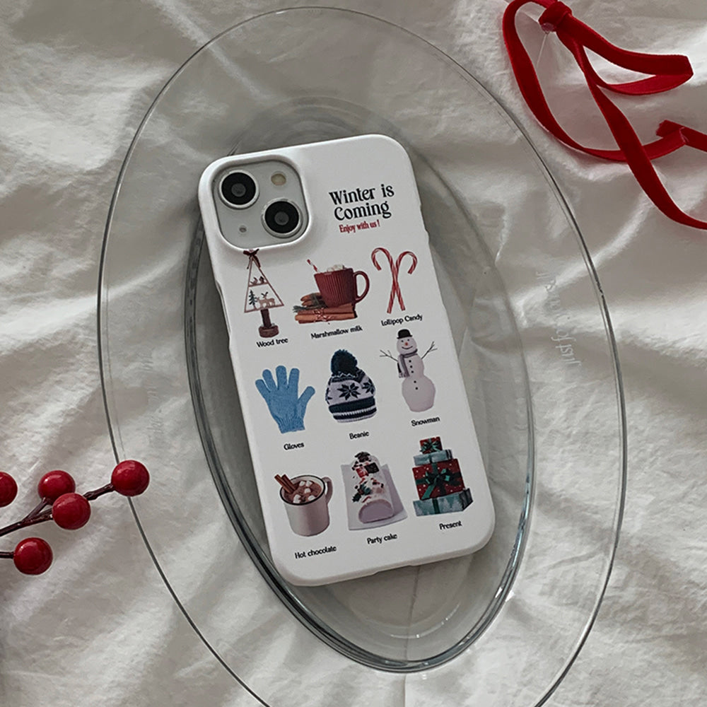 |Mademoment| Winter Collection Design Phone Case