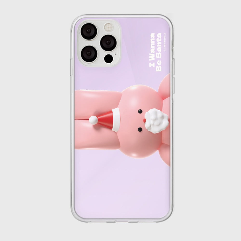 |THENINEMALL| Windy Wannabe Santa Mirror Phone Case