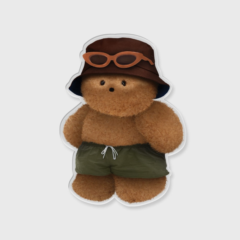 |THENINEMALL| 브라운 태닝 테디 Acrylic Tok