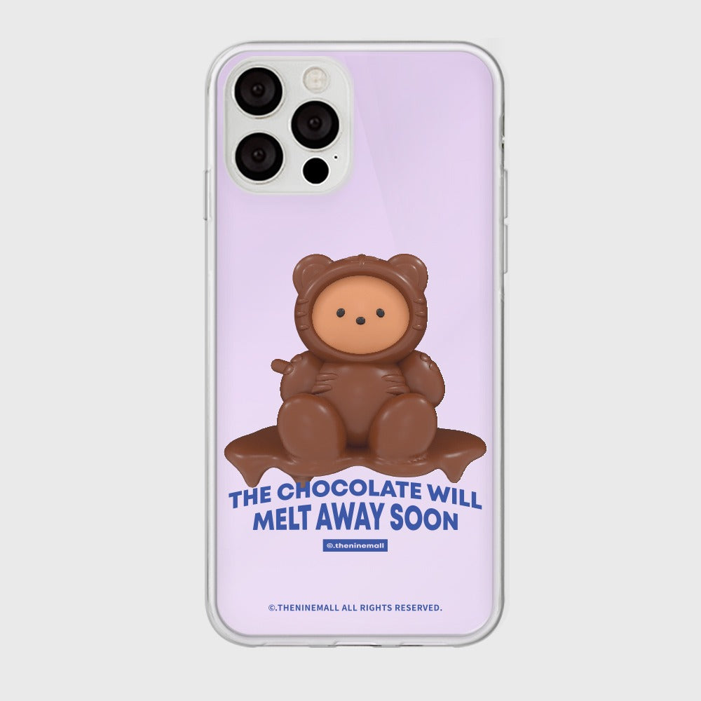 |THENINEMALL| 멜트 초콜릿 구미 Mirror Phone Case