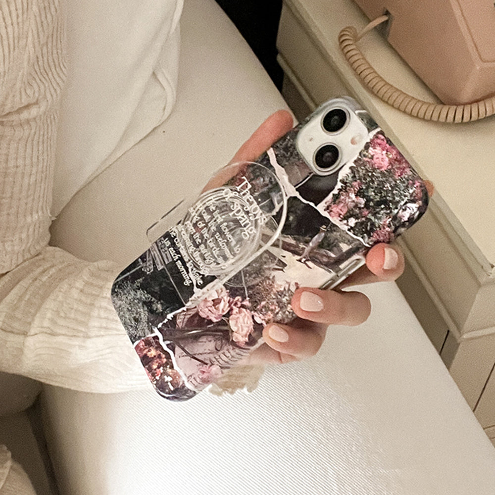 |Mademoment| Floral Garden Collage Design Phone Case