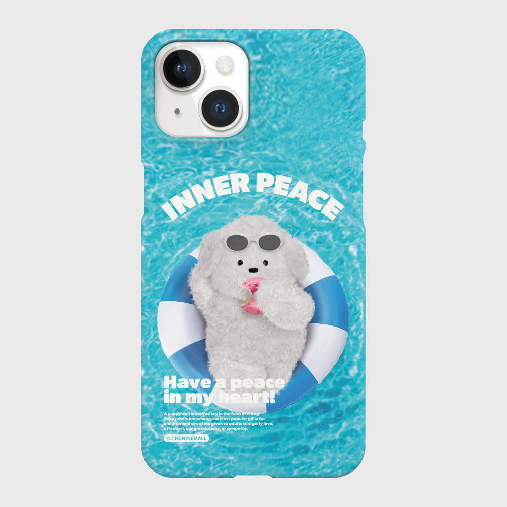 |THENINEMALL| Swim Ppokku Inner Peace Hard Phone Case (2 types)