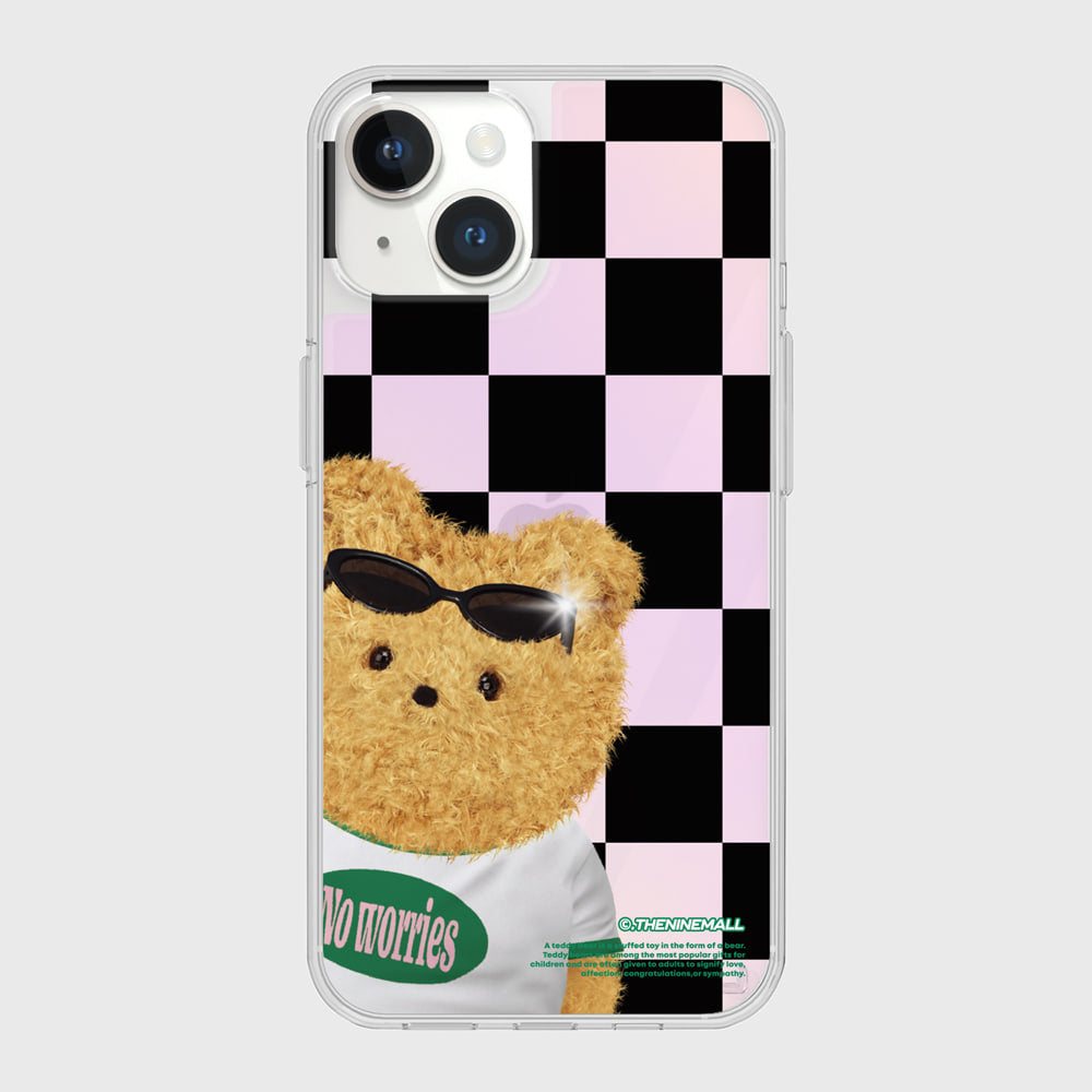 |THENINEMALL| Big No Worries Gummy Mirror Phone Case