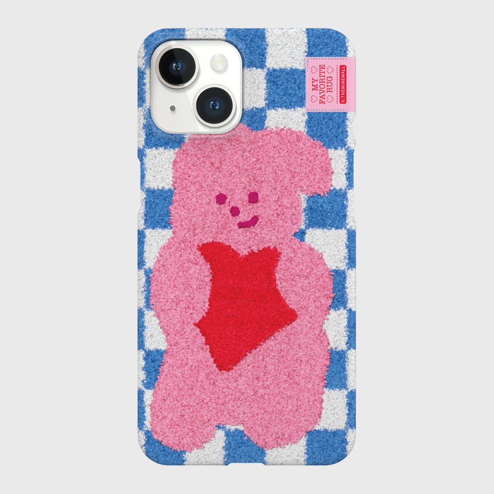 |THENINEMALL| Windy Checkerboard Rug Hard Phone Case (2 types)