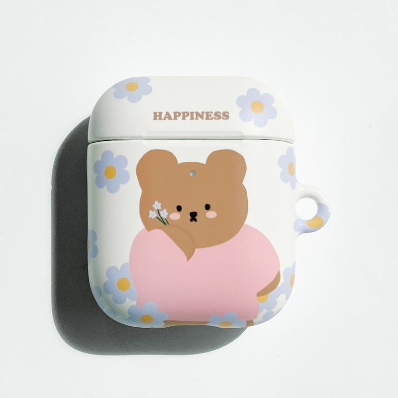 |MOMO CASE| 486 꽃받베어 Airpods Case