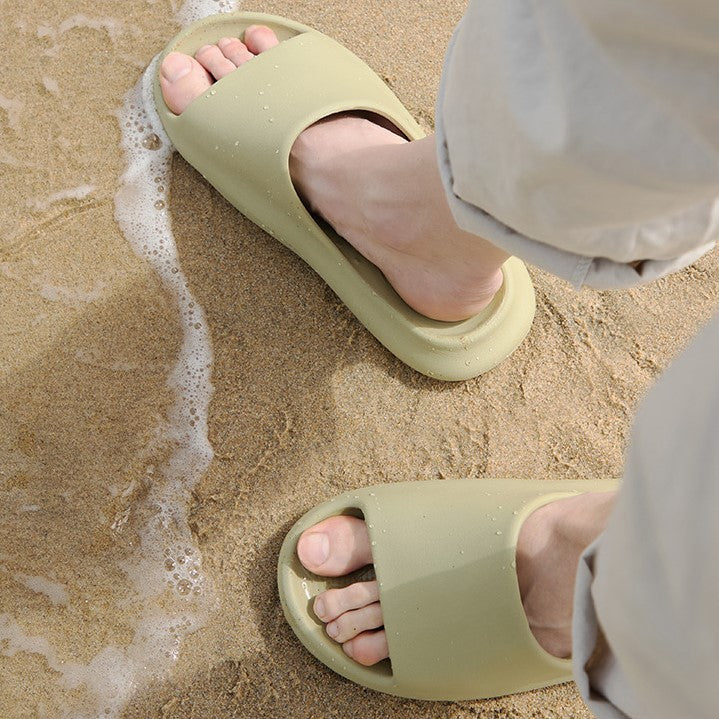 |SHOOPEN| Solid Bold Slide (Lightweight EVA) (3 Colours)