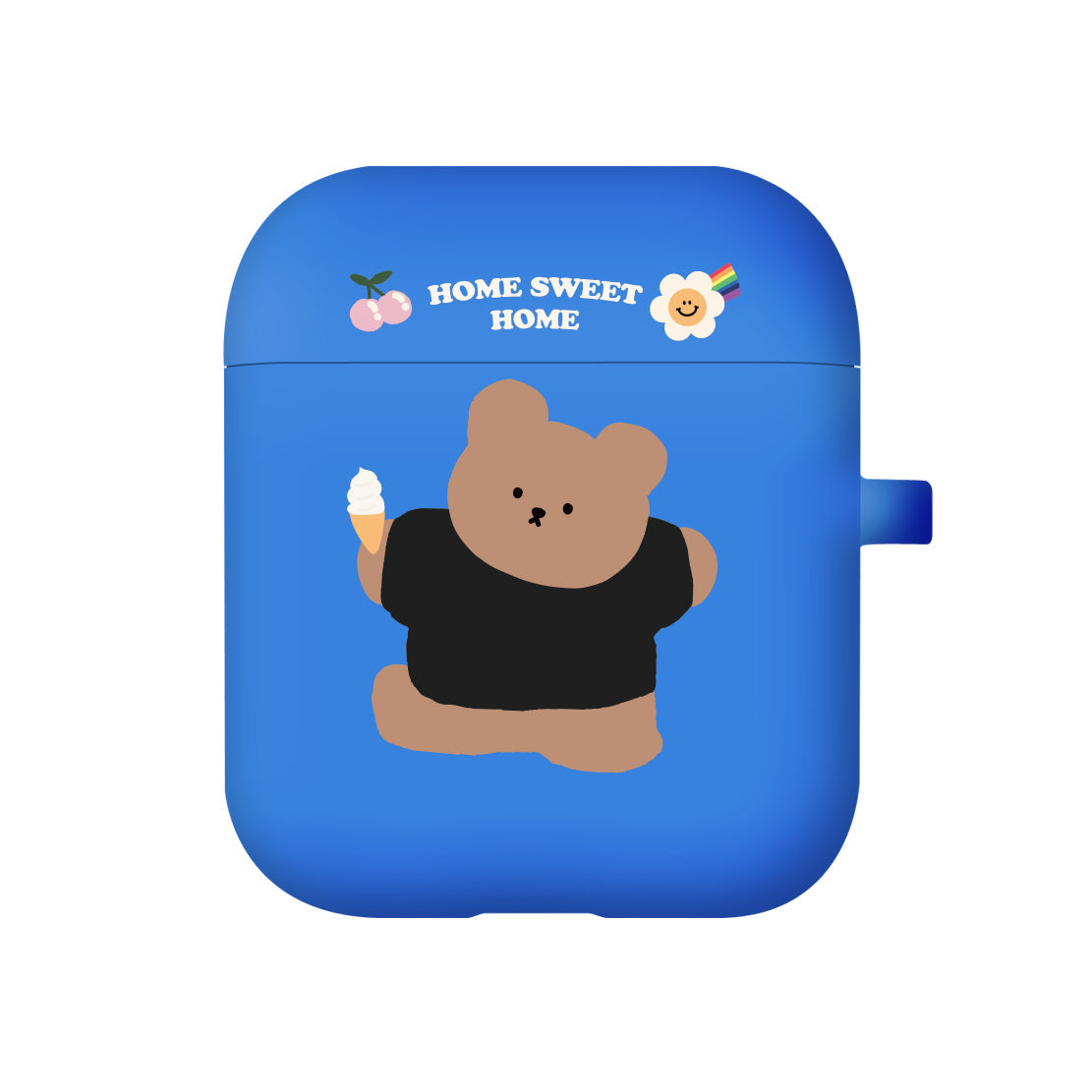 |MOMO CASE| 490 Ice마일 Color Jelly Airpods Case (10 Colors)