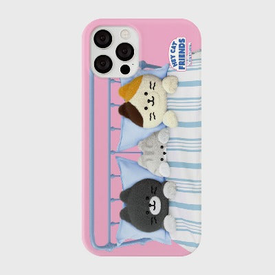 |THENINEMALL| Good Night Hey Cat Hard Phone Case (2 types)