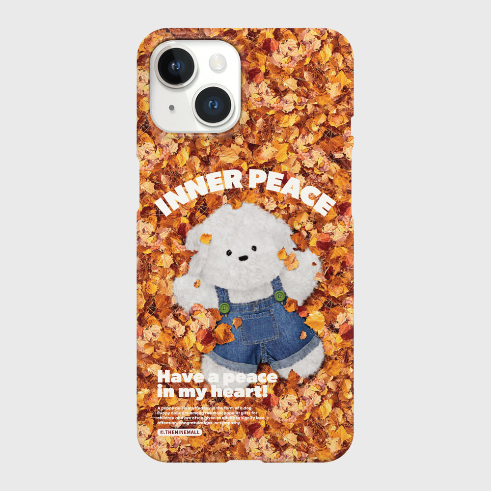 |THENINEMALL| Maple Inner Peace Ppokku Hard Phone Case (2 types)