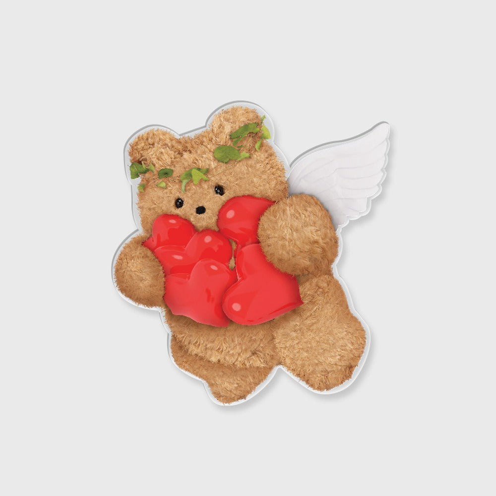 |THENINEMALL| 큐피드 테디 Acrylic Tok