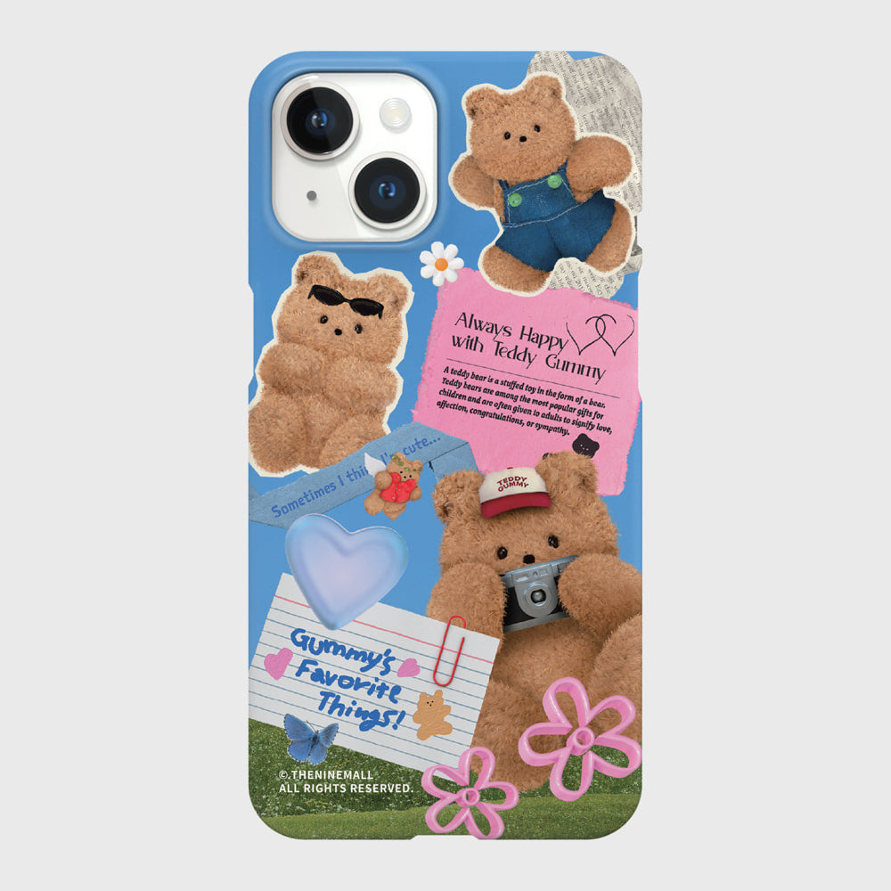 |THENINEMALL| Gummy Collage Hard Phone Case (2 types)