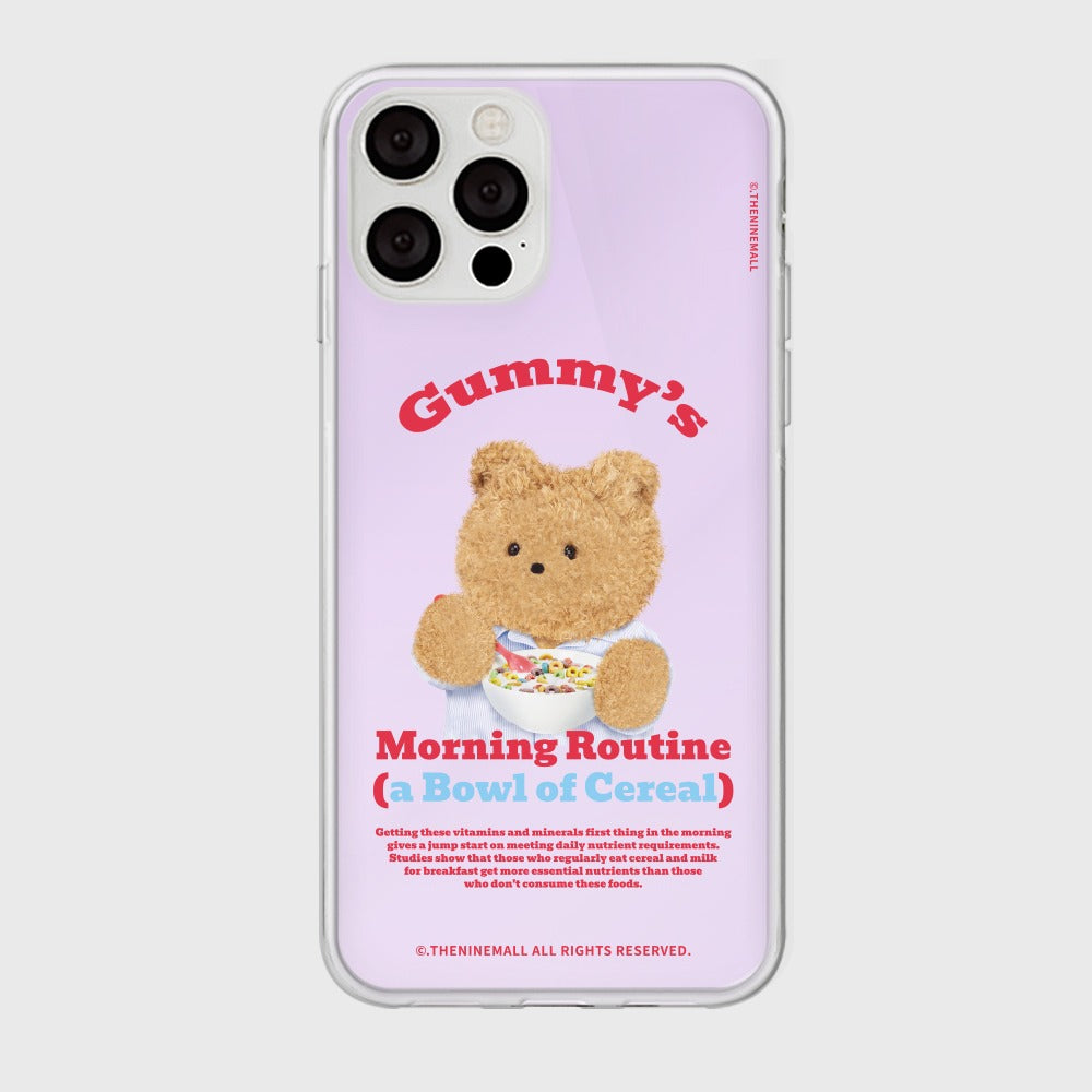 |THENINEMALL| Morning Cereal Gummy Mirror Phone Case