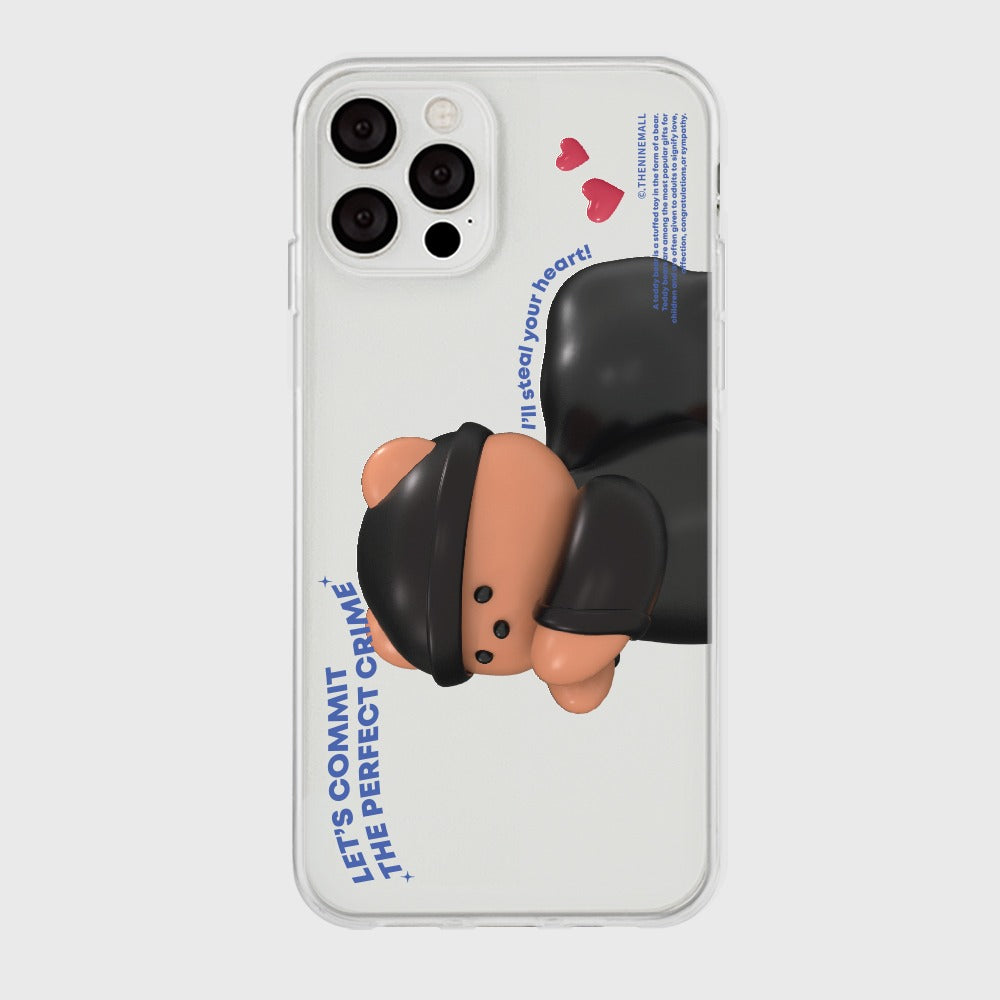 |THENINEMALL| 빅 도둑 구미 Clear Phone Case (3 types)