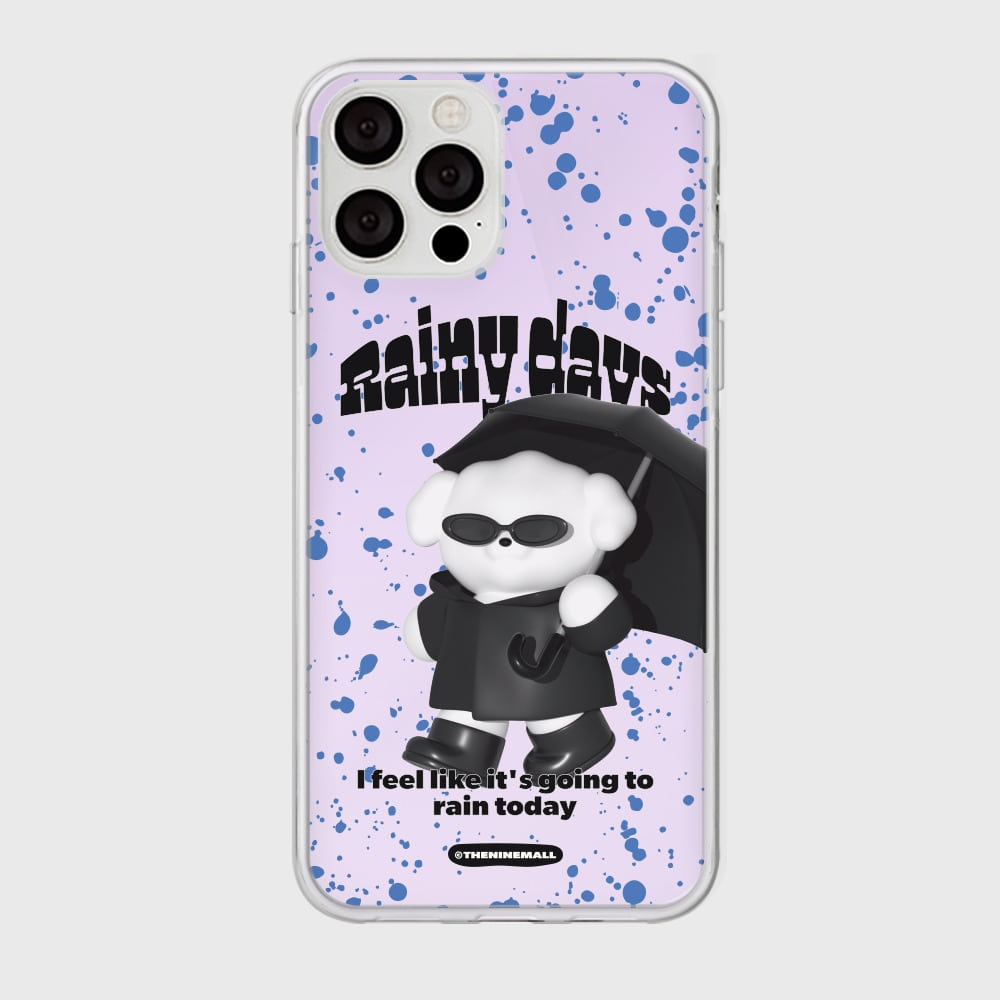 |THENINEMALL| Rainy Day Ppokku Mirror Phone Case