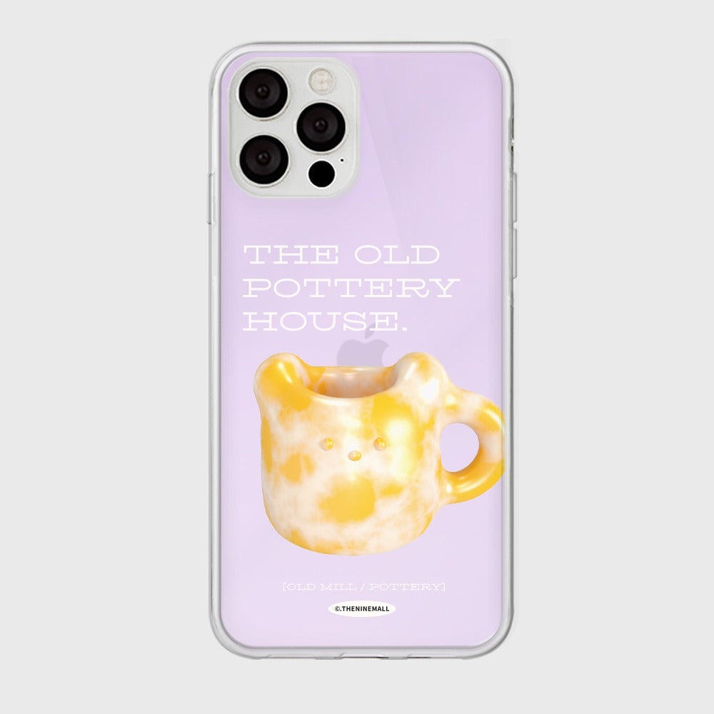 |THENINEMALL| 오렌지 포터리 Mirror Phone Case
