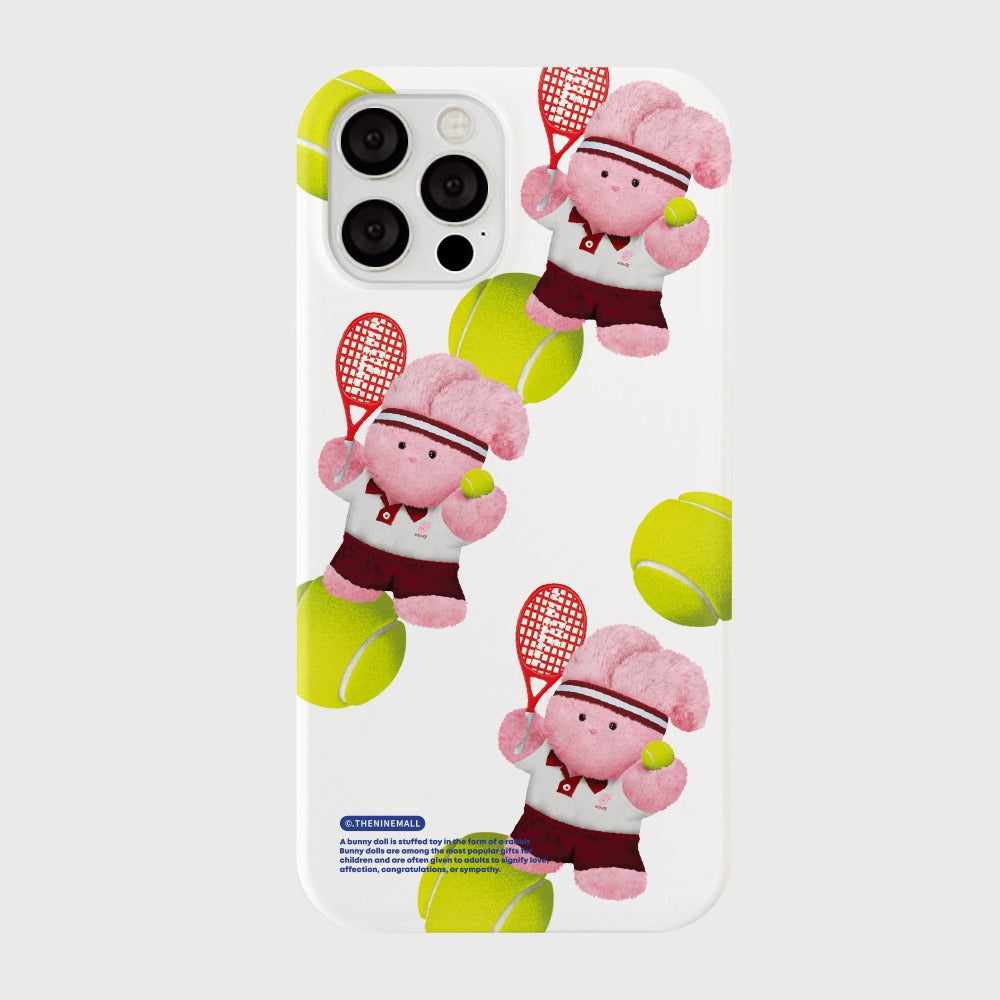 |THENINEMALL| 패턴 테니스 윈디 Hard Phone Case (3 types)