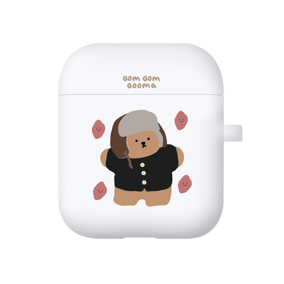 |MOMO CASE| 499 곰곰구마 Color Jelly Airpods Case (10 Colors)