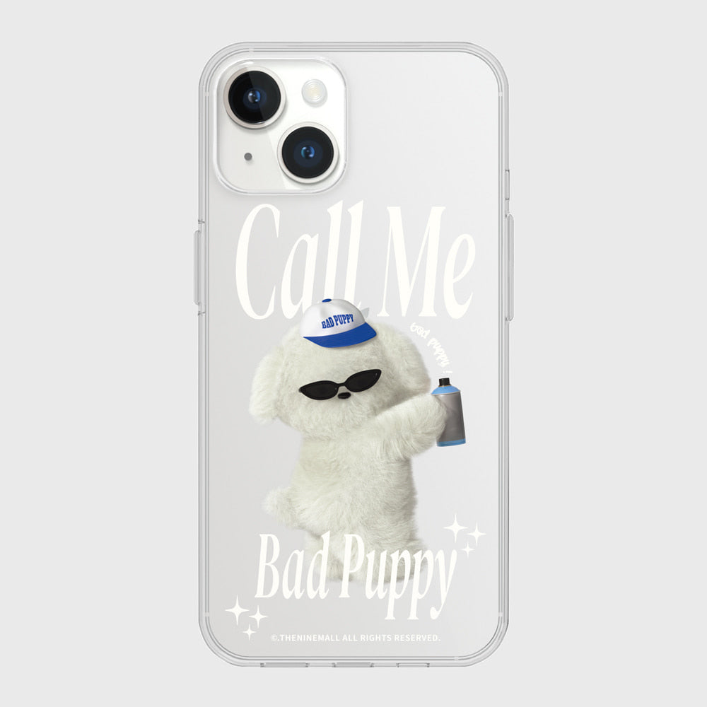 |THENINEMALL| Bad Puppy Ppokku Clear Phone Case (3 types)