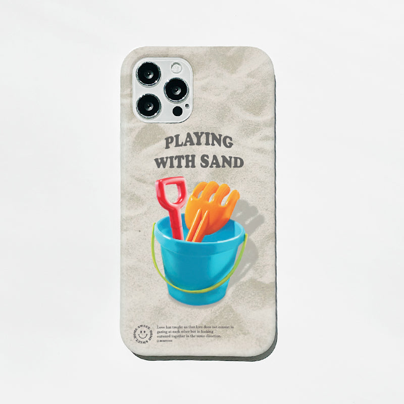 |MOMO CASE| 483 샌드바스켓 Phone Case