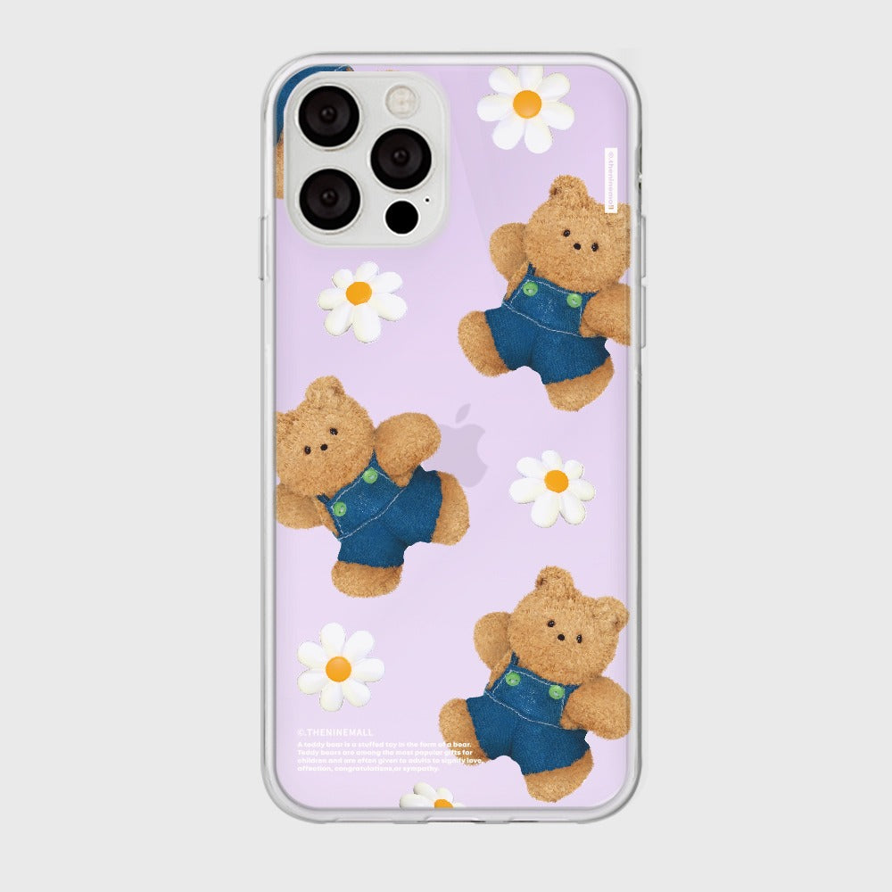 |THENINEMALL| 패턴 데이지 구미 Mirror Phone Case