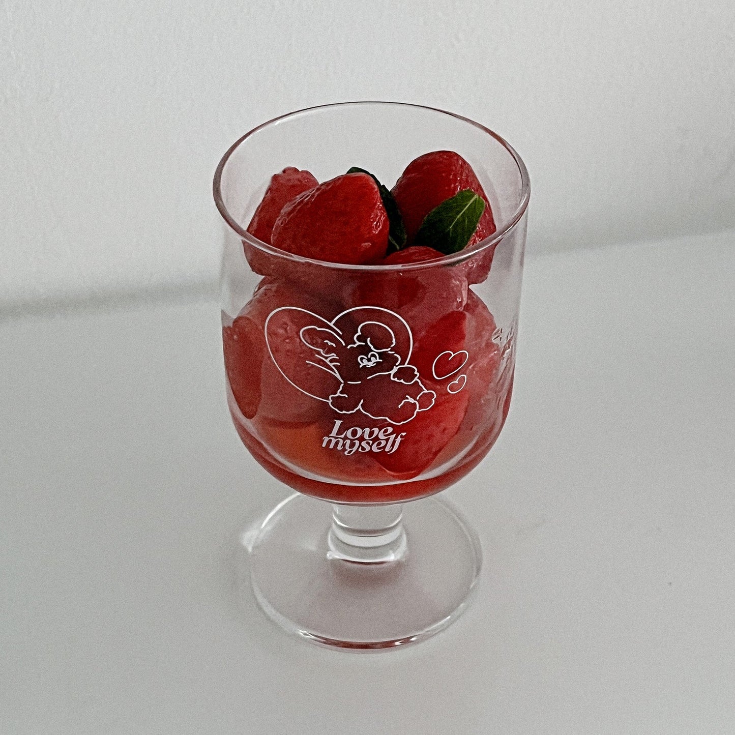 |Mademoment| Love Myself Butty Goblet Glass Cup 280ml