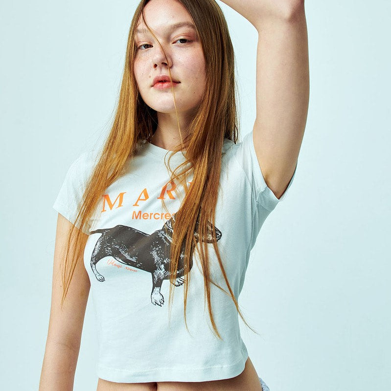 |MARDI MERCREDI| CROPPED TSHIRT DDANJI (1 colour)