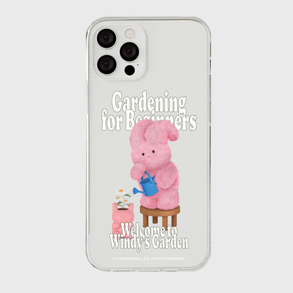 |THENINEMALL| Windys Garden Clear Phone Case (3 types)