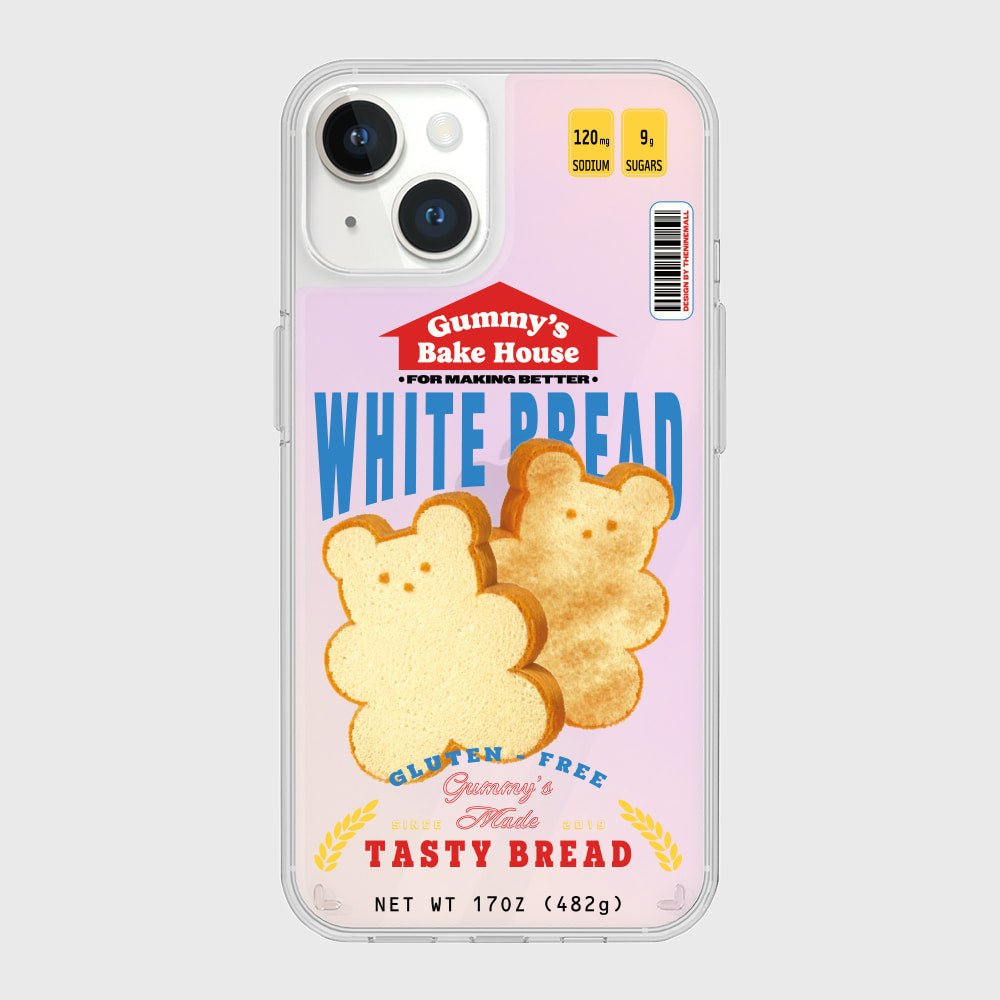 |THENINEMALL| Bread Gummy Mirror Phone Case