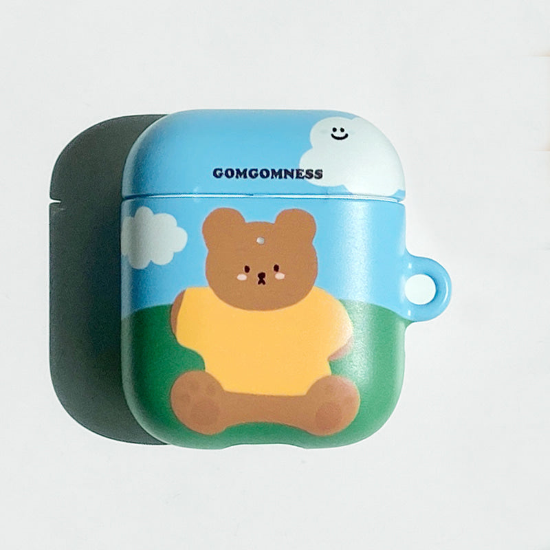 |MOMO CASE| 487 Hill-베어 Airpods Case