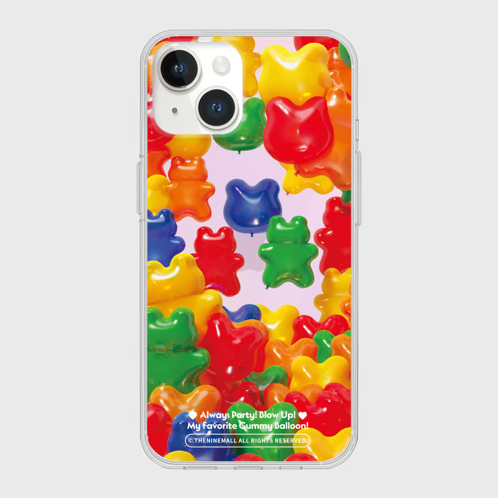 |THENINEMALL| Gummy Balloon Party Mirror Phone Case