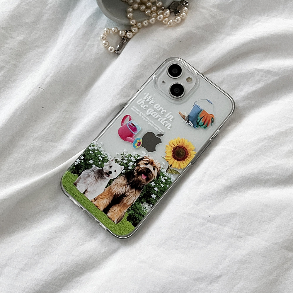 |Mademoment| Grow A Garden Design Clear Phone Case (3 Types)